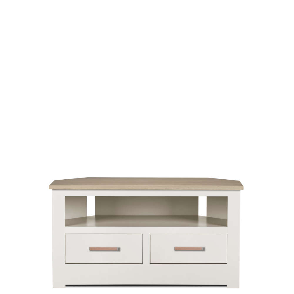 Corner tv unit store with drawers